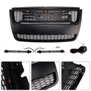 Ford Explorer 2006-2010 Raptor Style Grill voorbumper Zwart vervangend rooster met LED-licht-7