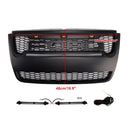 Ford Explorer 2006-2010 Raptor Style Grill voorbumper Zwart vervangend rooster met LED-licht-2