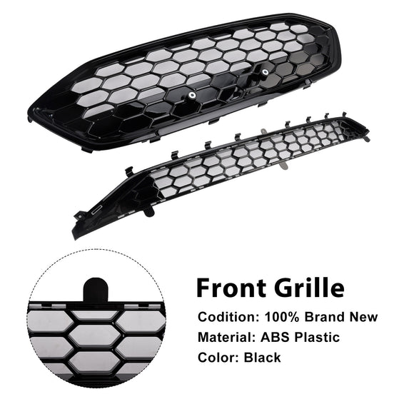 Set griglia inferiore per griglia paraurti anteriore a nido d'ape Ford Focus MK4 ST 2018-2021