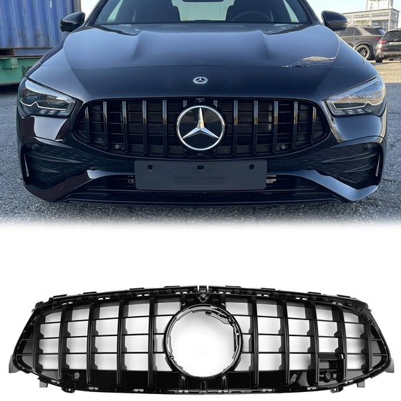 Mercedes Bnez 2024-2025 CLA-luokka W118 C118 Etumaski Yläpuskurin GT Panamericana -maski