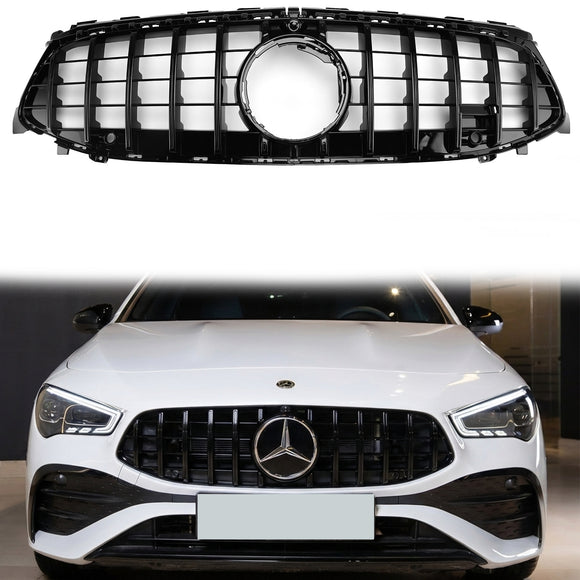 Mercedes Bnez 2024-2025 CLA-luokka W118 C118 Etumaski Yläpuskurin GT Panamericana -maski