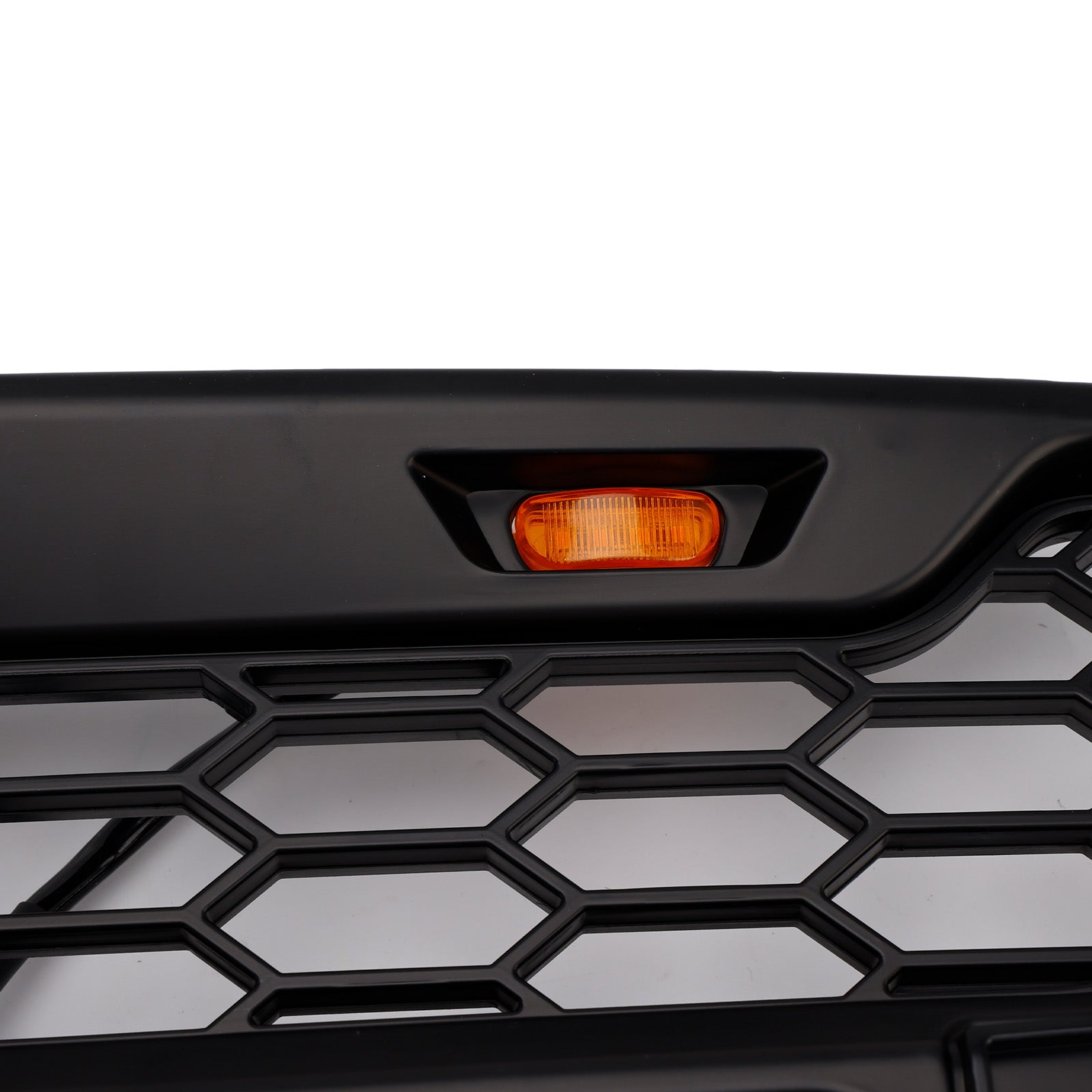 2014-2018 Ford Transit Connect Raptor Style Grill Front Bumper Black Grille W/ LED Light & Letter