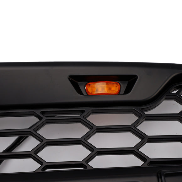 Calandre noire avec éclairage LED pour pare-chocs avant Ford Transit Connect Raptor 2014-2018 & Lettre