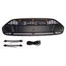 Calandre noire avec éclairage LED pour pare-chocs avant Ford Transit Connect Raptor 2014-2018 & Lettre-1