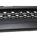 Dodge RAM 1500 2002–2005 Frontgrill Rebel Style Ersatz für obere Stoßstange, schwarzer Kühlergrill mit LED & RAM-Buchstabe-6