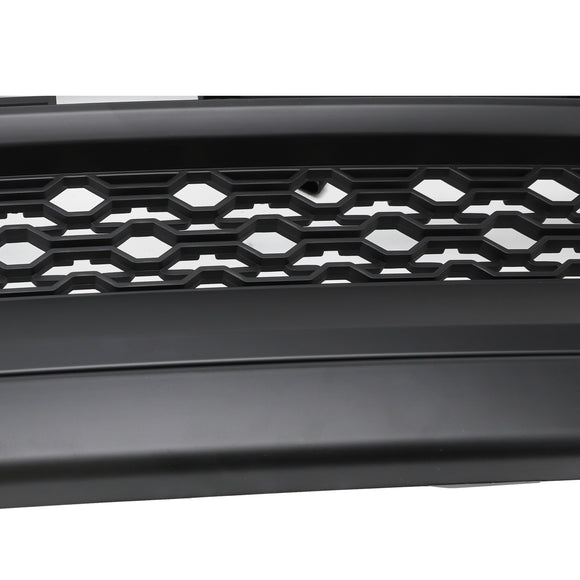 Dodge RAM 1500 2002–2005 Frontgrill Rebel Style Ersatz für obere Stoßstange, schwarzer Kühlergrill mit LED & RAM-Buchstabe