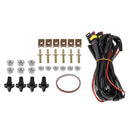 Dodge RAM 1500/2500/3500 2002-2005 Big Horn Style Grill Amortecedor dianteiro Grade de substituição preta COM/LED-12