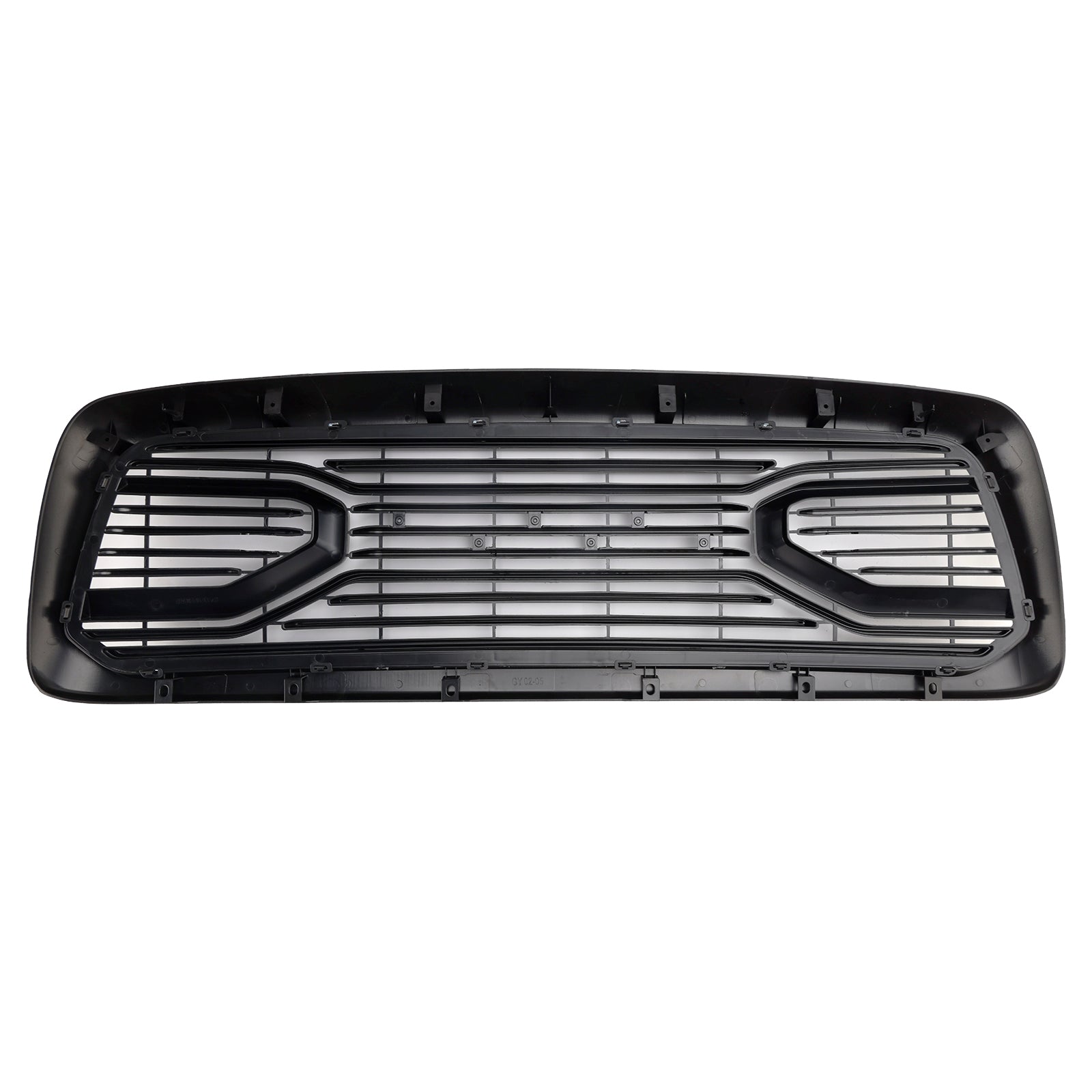 Dodge RAM 1500/2500/3500 2002-2005 Big Horn Style Griglia Paraurti anteriore Griglia di ricambio nera CON/LED