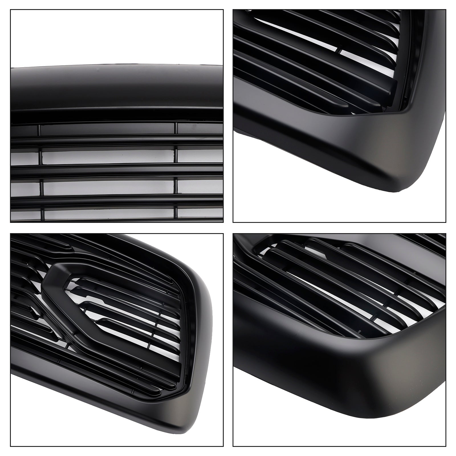 Dodge RAM 1500/2500/3500 2002-2005 Big Horn Style Griglia Paraurti anteriore Griglia di ricambio nera CON/LED