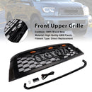 2019–2021 Toyota Sequoia TRD PRO Style Kühlergrill Frontstoßstange Schwarz Schwarz Ersatzgrill mit Buchstaben & LED-3