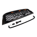 2019–2021 Toyota Sequoia TRD PRO Style Kühlergrill Frontstoßstange Schwarz Schwarz Ersatzgrill mit Buchstaben & LED-11
