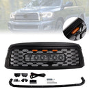 2019-2021 Toyota Sequoia TRD PRO Style Grille Voorbumper Zwart Vervanging Grill W/Letter & LED-3