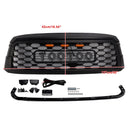 2019-2021 Toyota Sequoia TRD PRO Style Grille Voorbumper Zwart Vervanging Grill W/Letter & LED-2
