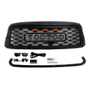 2019-2021 Toyota Sequoia TRD PRO Style Grille Voorbumper Zwart Vervanging Grill W/Letter & LED-1