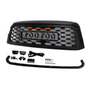 2019-2021 Toyota Sequoia TRD PRO Style Grille Voorbumper Zwart Vervanging Grill W/Letter & LED-10