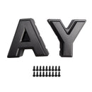 2019-2021 Toyota Sequoia TRD PRO Style Grille Voorbumper Zwart Vervanging Grill W/Letter & LED-6