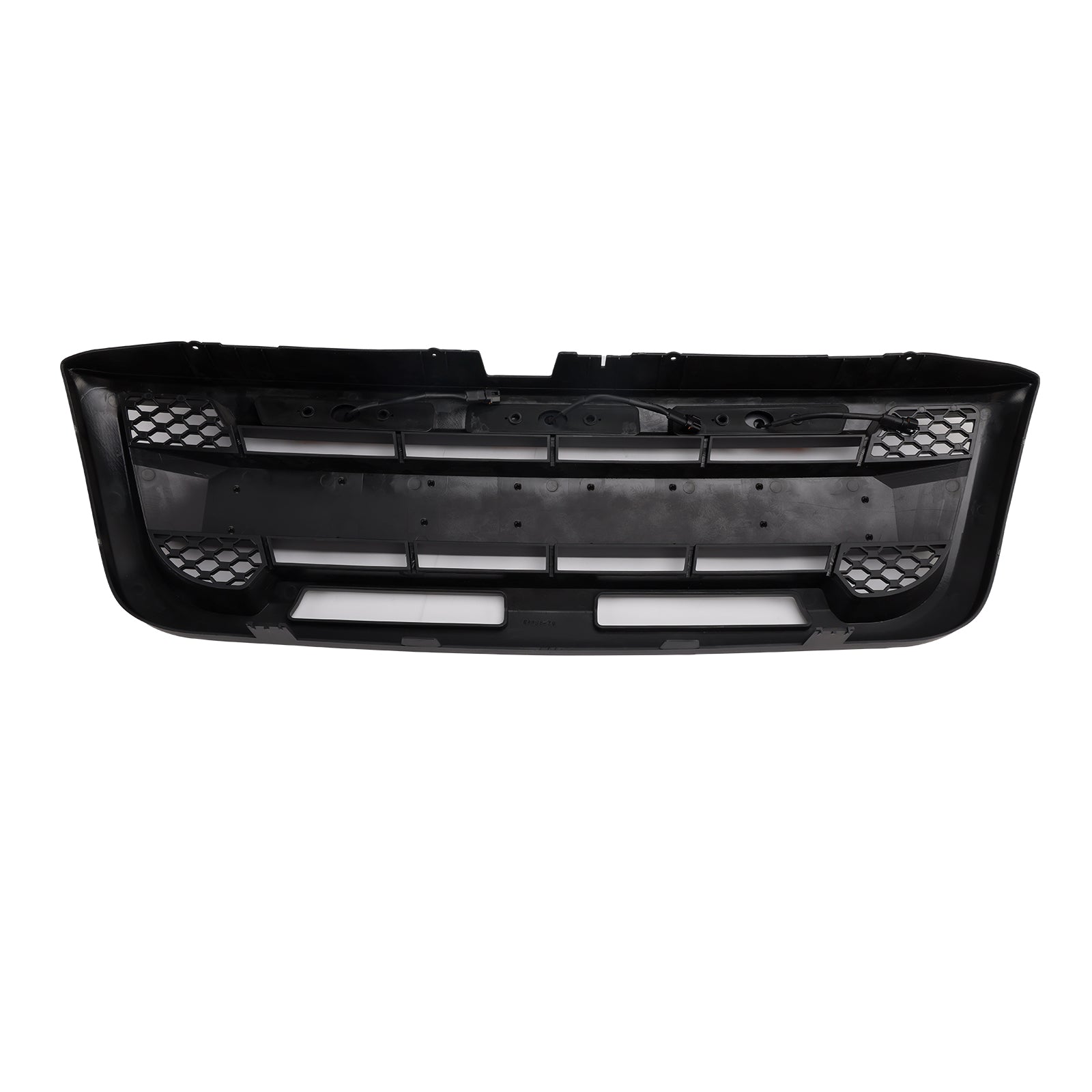 Parrilla estilo Ford Ranger Raptor 1998-2000, parrilla de repuesto para parachoques delantero negro con luz LED