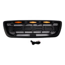 1998-2000 Ford Ranger Raptor Style Grill Preto Grade de substituição do para-choque dianteiro com luz LED-10
