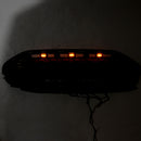 2019-2023 Ford Transit Connect Raptor Style Grill amortecedor dianteiro grade de substituição preta com LED + letra FORD-9