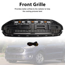 2019-2023 Ford Transit Connect Raptor Style Grill Frontstoßstange Schwarz Ersatzgrill mit LED-5