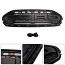 2019-2023 Ford Transit Connect Raptor Style Grill Frontstoßstange Schwarz Ersatzgrill mit LED-6