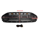 2019-2023 Ford Transit Connect Raptor Style Grill Frontstoßstange Schwarz Ersatzgrill mit LED-3