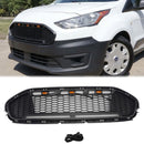 Ford Transit Connect 2019–2023 Honeycomb Raptor Style Grill Frontstoßstange Mattschwarzer Grill mit LED-1