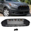 Ford Transit Connect 2019–2023 Honeycomb Raptor Style Grill Frontstoßstange Mattschwarzer Grill mit LED-2