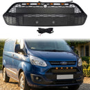 Ford Tourneo Custom 2013-2017 Front Grille Upper Bumper Black Honeycomb Replacement Grill With LED-1