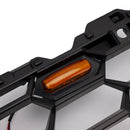 2025-2026 Toyota 4Runner TRD PRO Style Front Bumper Grill Black Grille With LED & Light Bar & Black Letter-8