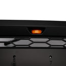 2007-2013 Chevy Silverado 1500 Raptor Style Grill Front Bumper Black Replacement Grille W/ LED-7