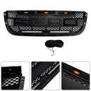 Ford Ranger 2001-2003 Front Grille Raptor Style Front Bumper Black Grill With LED-6