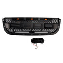 Ford Ranger 2001-2003 Front Grille Raptor Style Front Bumper Black Grill With LED-12