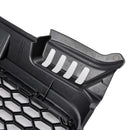 Audi A4 S-Line / S4 B7 2005-2008 Honecomb Front Grill Upper Bumper Mesh Gloss Black RS4 Style Grille-7