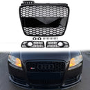 2005–2008 Audi A4 S-Line/S4 B7 Waben-Frontgrill-Set, oberer Grill + Nebelscheinwerfer-Grill, Stoßstangen-Set im RS-Stil-2