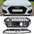 2020–2022 Audi A4 B9.5 Standard S-line RS4 Style Frontstoßstangengrill 8W0853651D-2