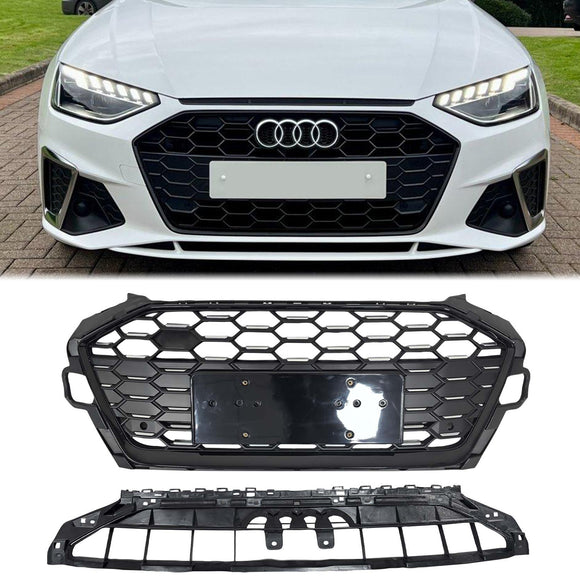 2020–2022 Audi A4 B9.5 Standard S-line RS4 Style Frontstoßstangengrill 8W0853651D