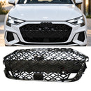2025-2026 Audi A3 8Y S-line voorbumper honingraat grille grill-1