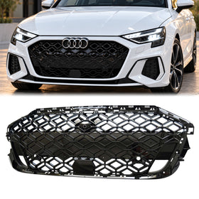 2025-2026 Audi A3 8Y S-line voorbumper honingraat grille grill - 0