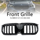 2023-2026 BMW X1 U11 Front Bumper Kidney Grill Gloss Black Grille-3