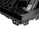 2019-2023 Audi A6/A6 Sline/S6 C8 RS6 Estilo Parrilla de panal Parachoques delantero Parrilla negra brillante con ACC-9