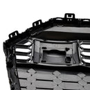 2019-2023 Audi A6/A6 Sline/S6 C8 RS6 Estilo Parrilla de panal Parachoques delantero Parrilla negra brillante con ACC-10
