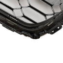 2019-2023 Audi A6/A6 Sline/S6 C8 RS6 Estilo Parrilla de panal Parachoques delantero Parrilla negra brillante con ACC-8