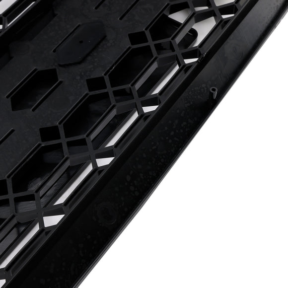 Audi A6/A6 Sline/S6 C8 2019-2023 Zwart Grille Honingraat Mesh Bovenbumper RS6 Style Grill