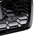 Audi A6/A6 Sline/S6 C8 2019-2023 Zwart Grille Honingraat Mesh Bovenbumper RS6 Style Grill-15