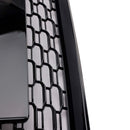 RS6 Style Honeycomb ACC Grille für 2019-2023 Audi A6/S6 C8 Frontstoßstange, glänzend schwarzer Ersatzgrill-12