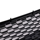2019-2023 Audi A6/S6 C8 RS6 estilo parrilla de panal parachoques delantero reemplazo parrilla negra-7