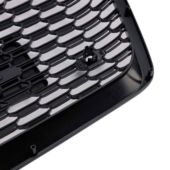 2019-2023 Audi A6/S6 C8 RS6 estilo parrilla de panal parachoques delantero reemplazo parrilla negra