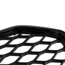 2015-2018 Audi A6 /A6 Sline /S6 C7 RS6 Style Grill etupuskuri hunajakennoverkko musta säleikkö-11