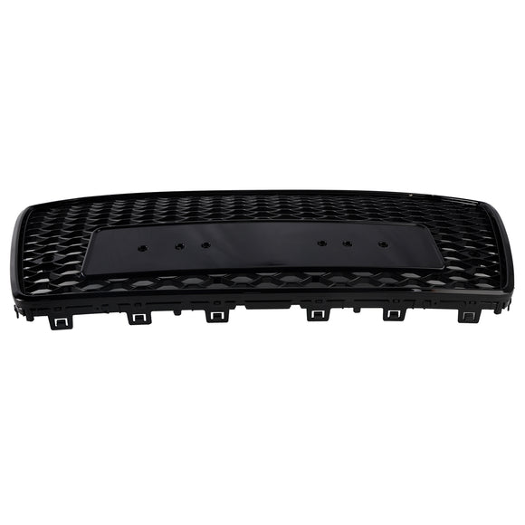 2015-2018 Audi A6 /A6 Sline /S6 C7 RS6 Style Grill Front Bumper Honeycomb Mesh Black Grille
